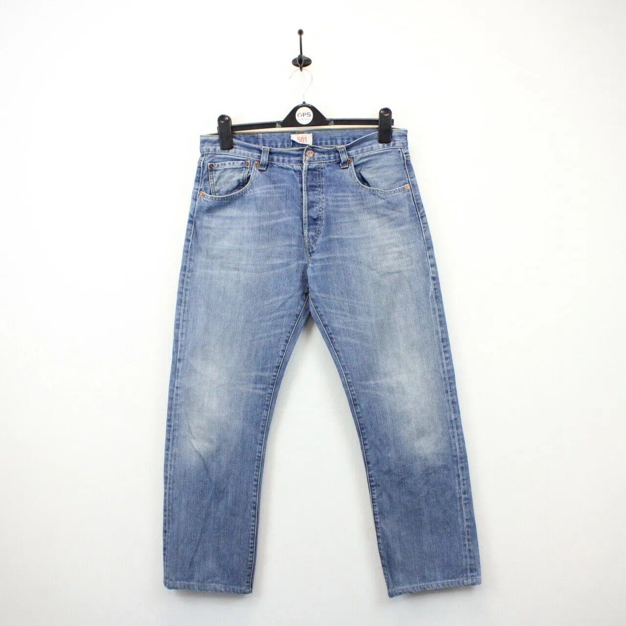 LEVIS 501 Jeans Mid Blue | W33 L30