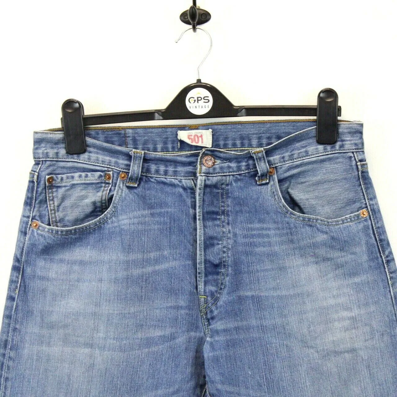 LEVIS 501 Jeans Mid Blue | W33 L30