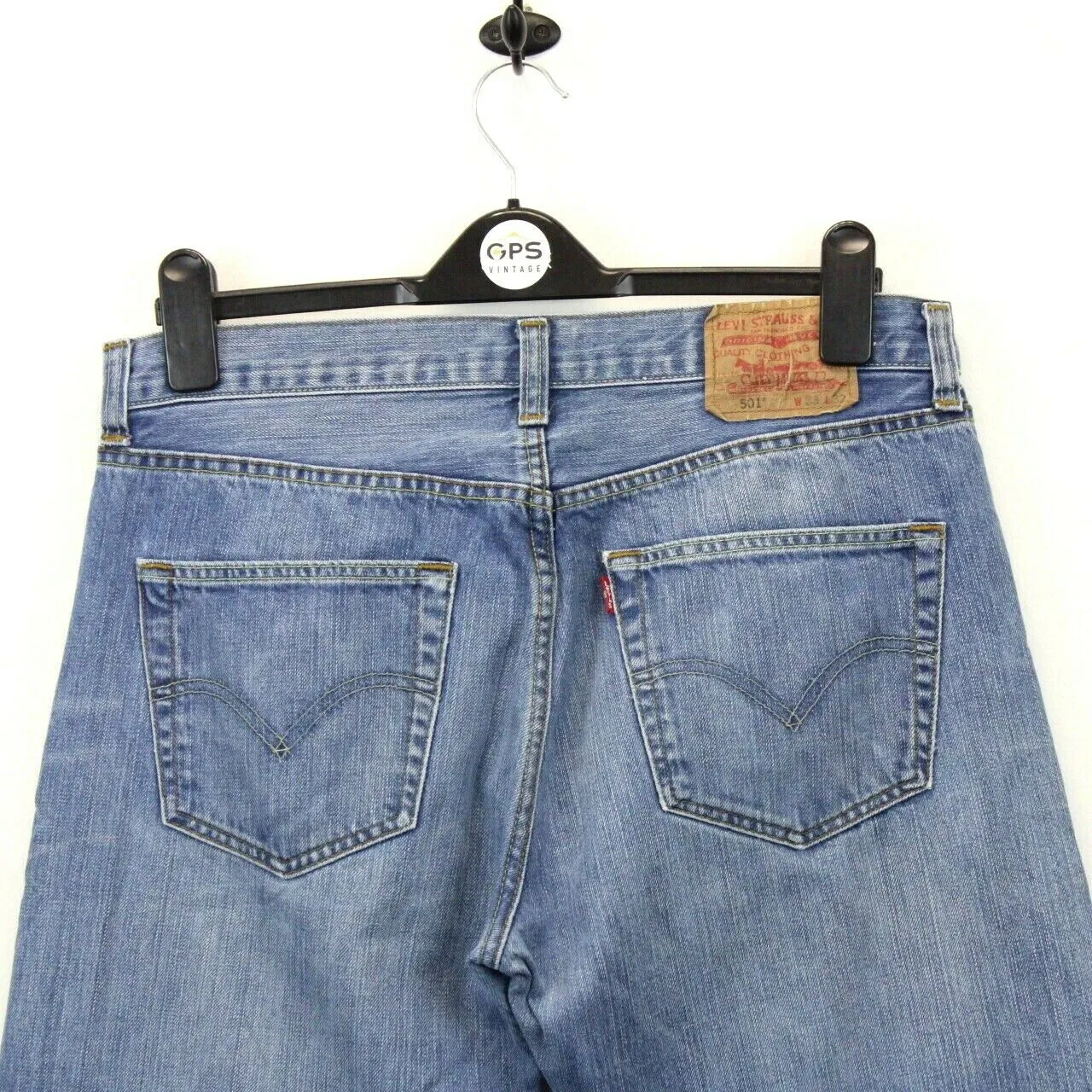 LEVIS 501 Jeans Mid Blue | W33 L30