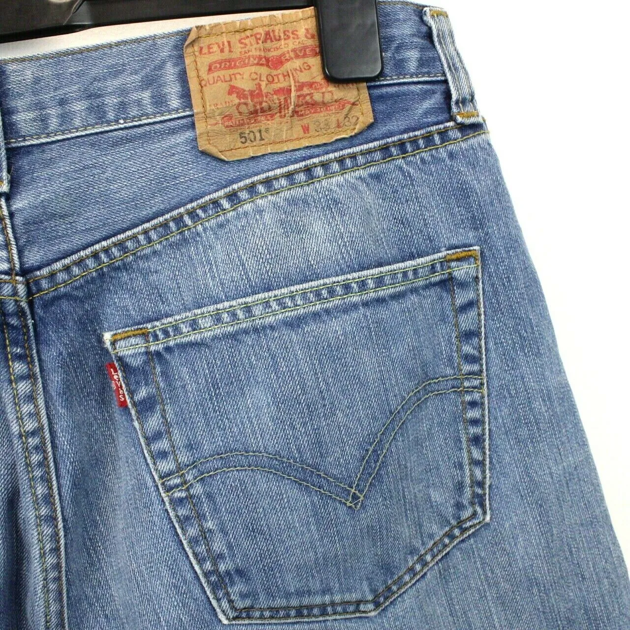 LEVIS 501 Jeans Mid Blue | W33 L30