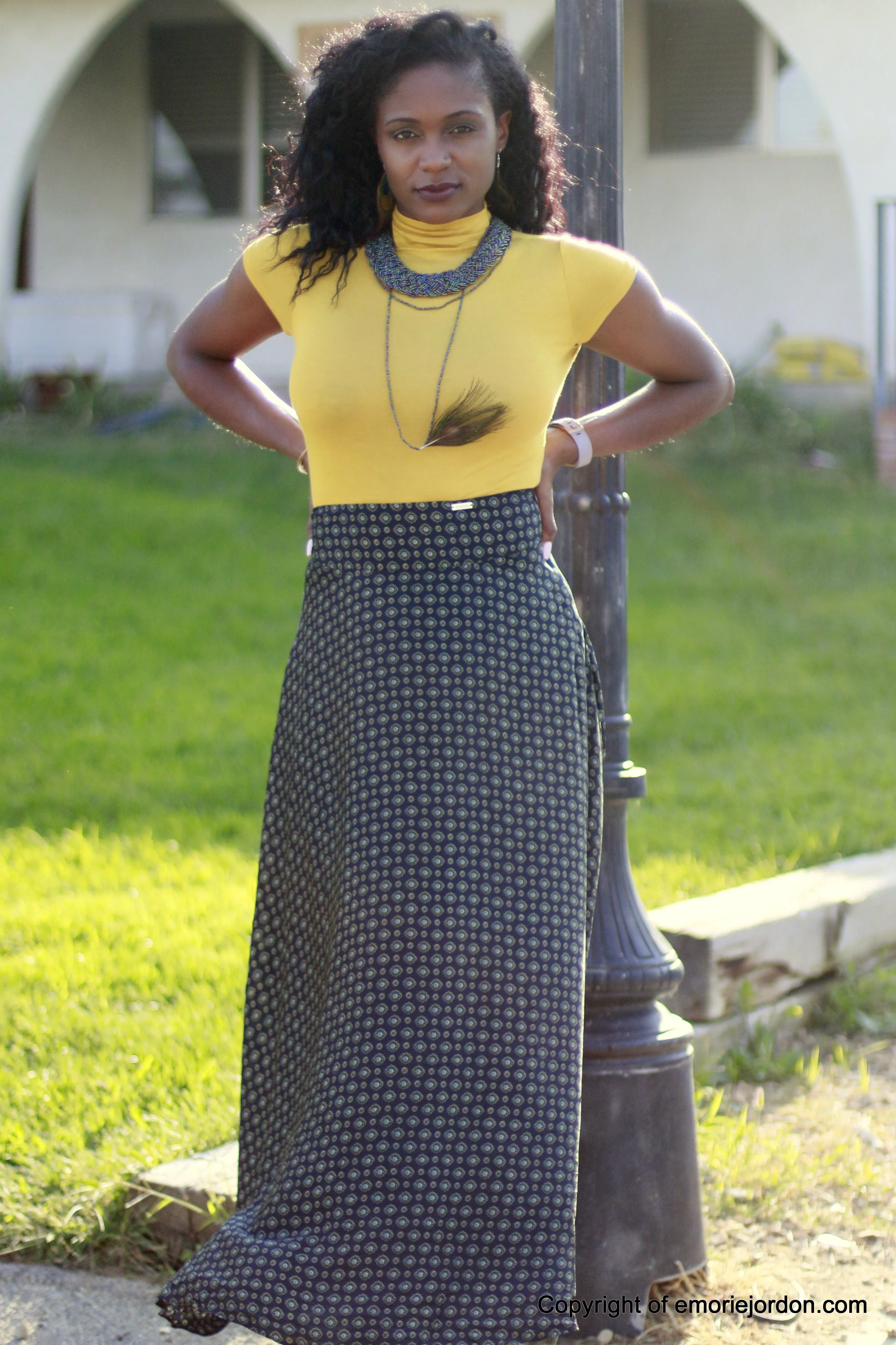 Librarian Maxi Skirt