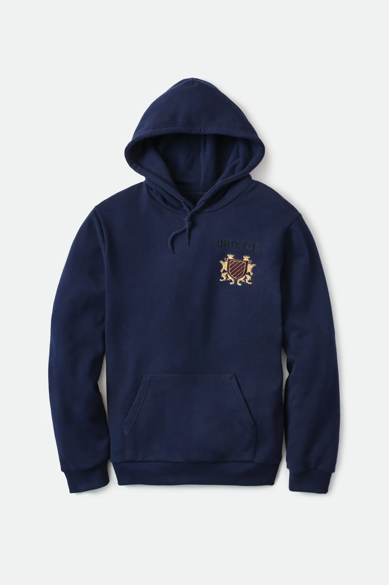 Lion Crest Hood - Navy