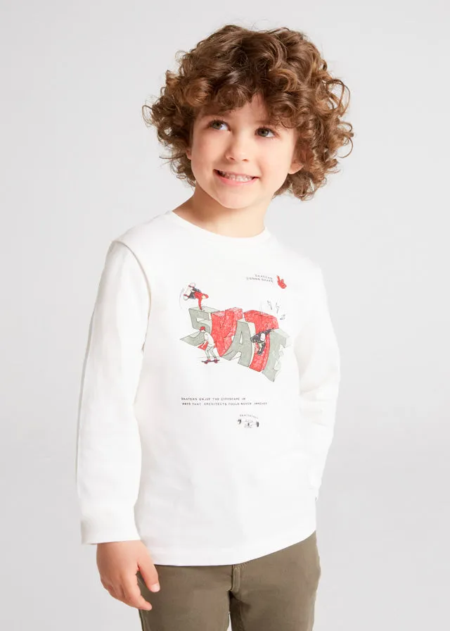 L/s t-shirt set for boy - Forest