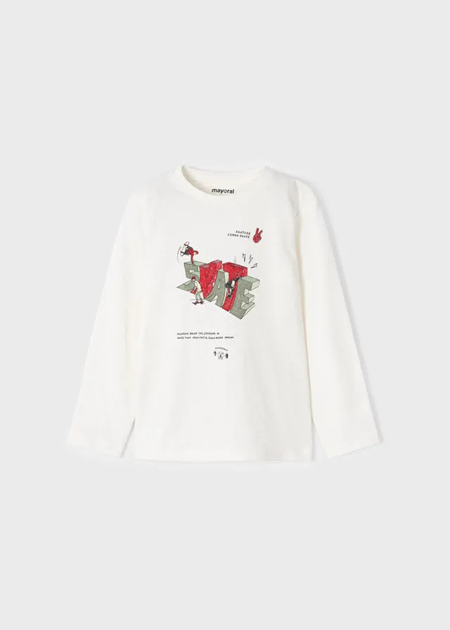 L/s t-shirt set for boy - Forest