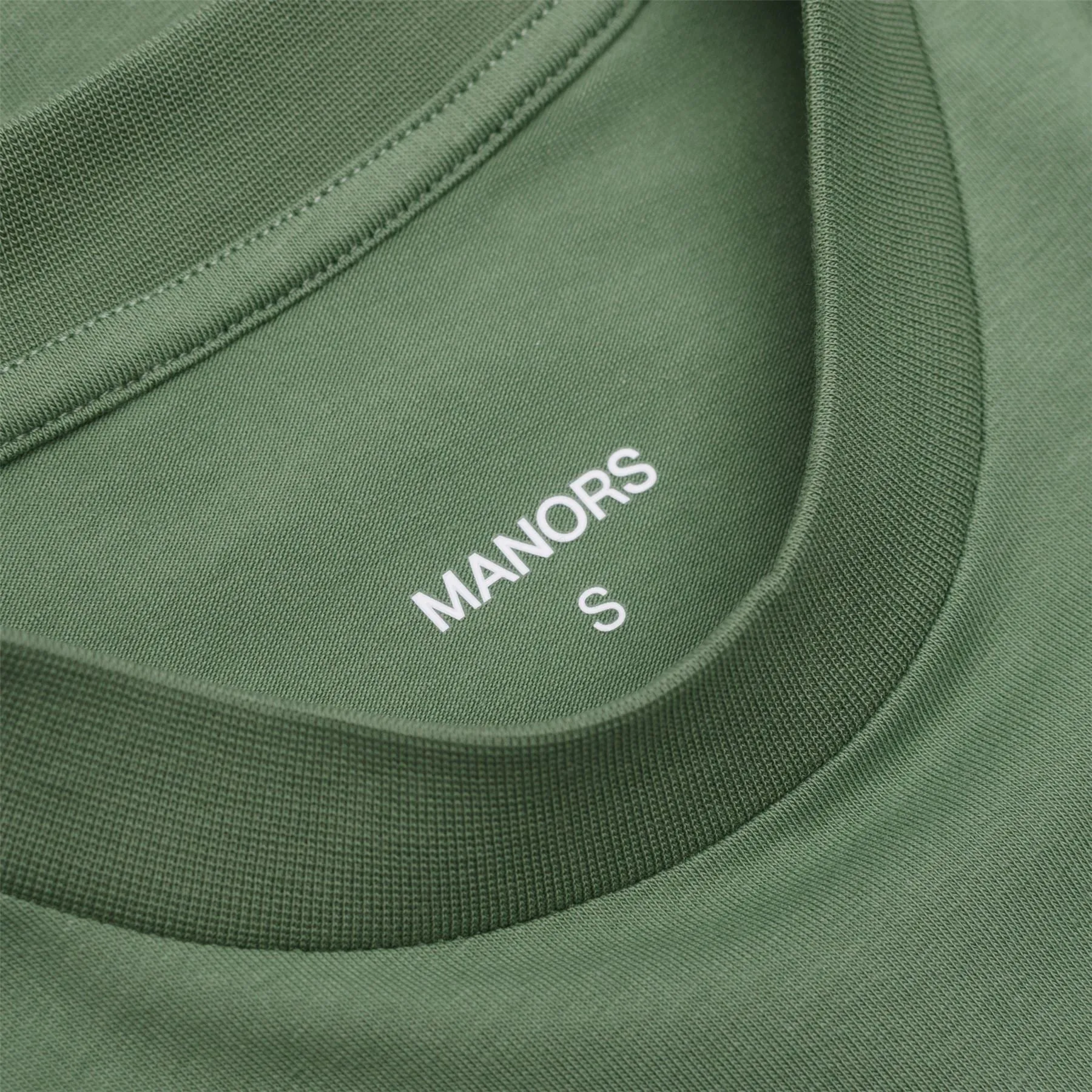 Manors Logo T-Shirt Green - 2024