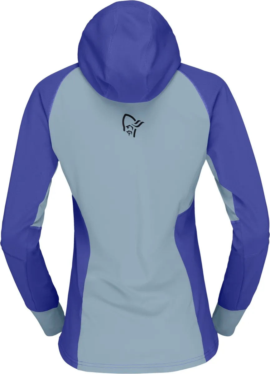 Norrøna Women's Senja Warm1 Hood Royal Blue | Buy Norrøna Women's Senja Warm1 Hood Royal Blue here | Outnorth