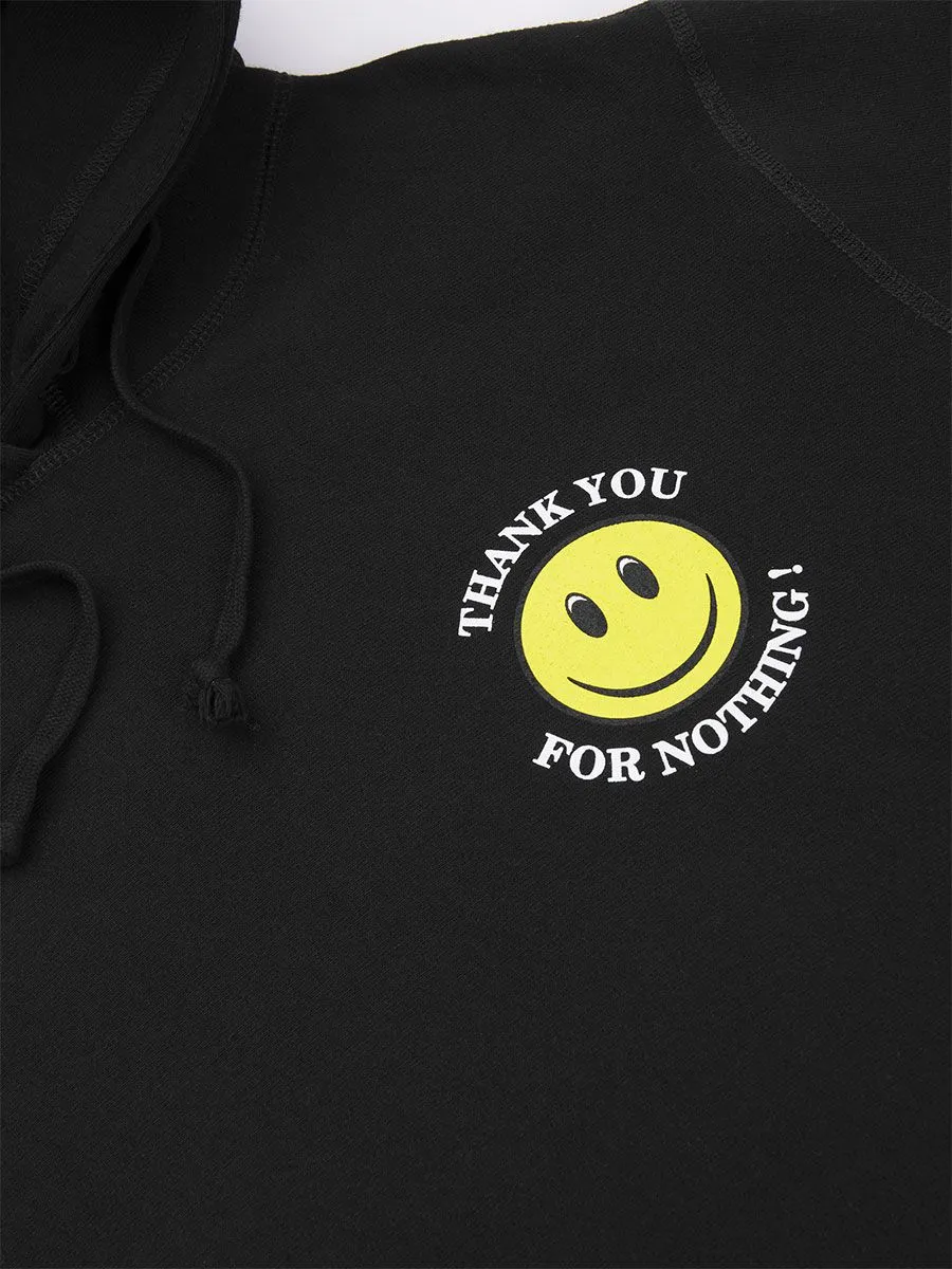 Nothin'Special Thank You For Nothing Pullover Hoody - Black