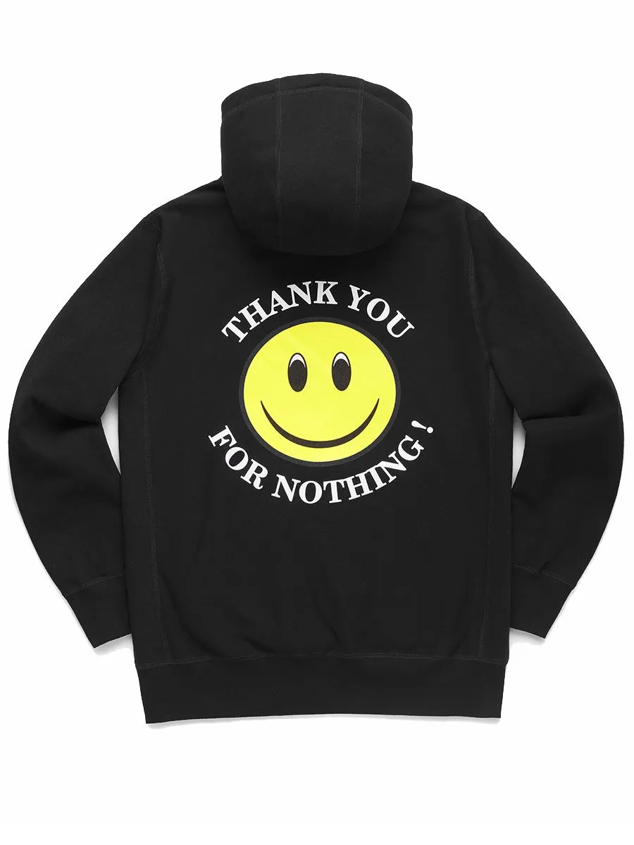 Nothin'Special Thank You For Nothing Pullover Hoody - Black