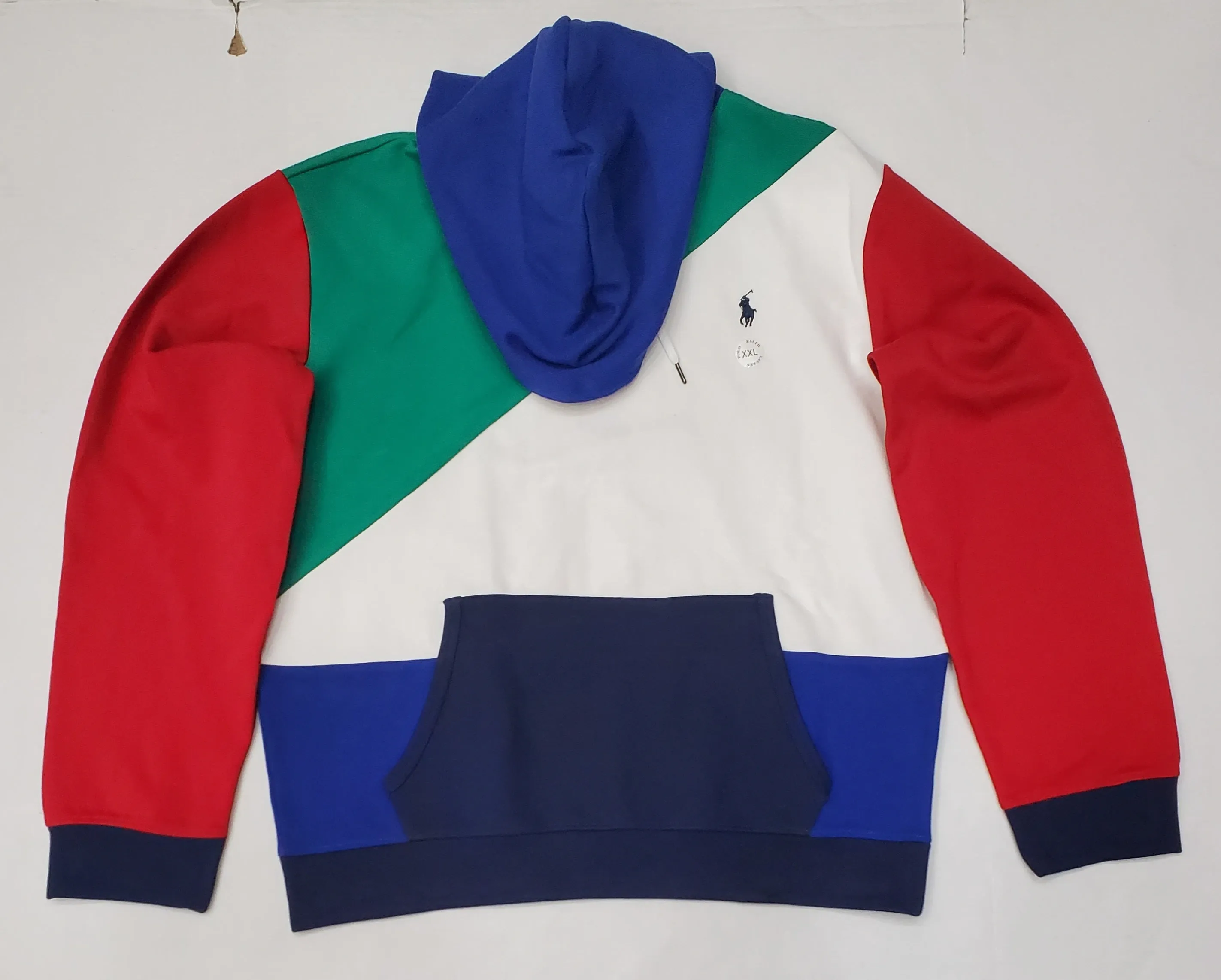 Nwt Polo Ralph Colorblock Hoodie