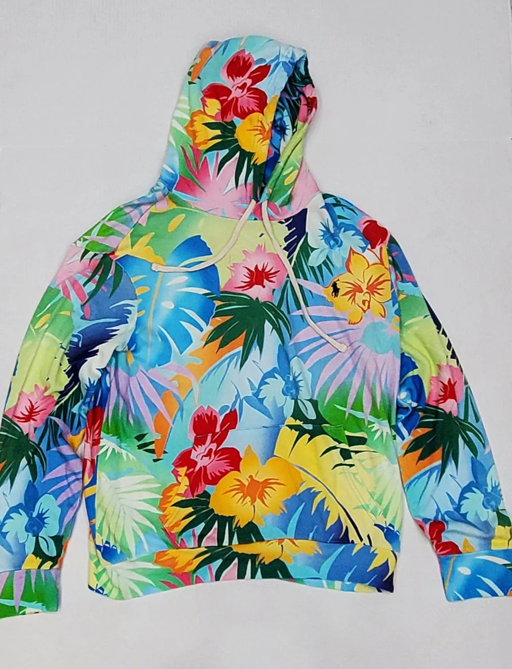 Nwt Polo Ralph Lauren Floral Hoodie