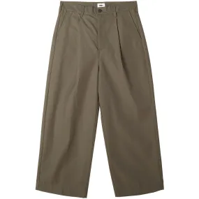 OBEY OLIVER PLEATED PANT // TEA LEAF