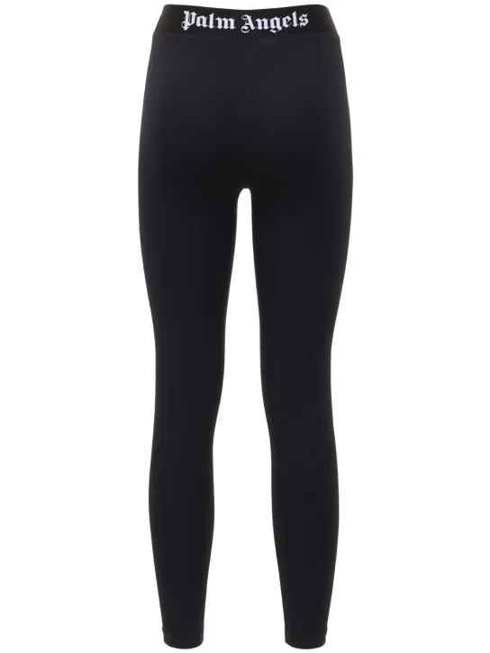 Palm Angels   Classic logo jersey leggings 