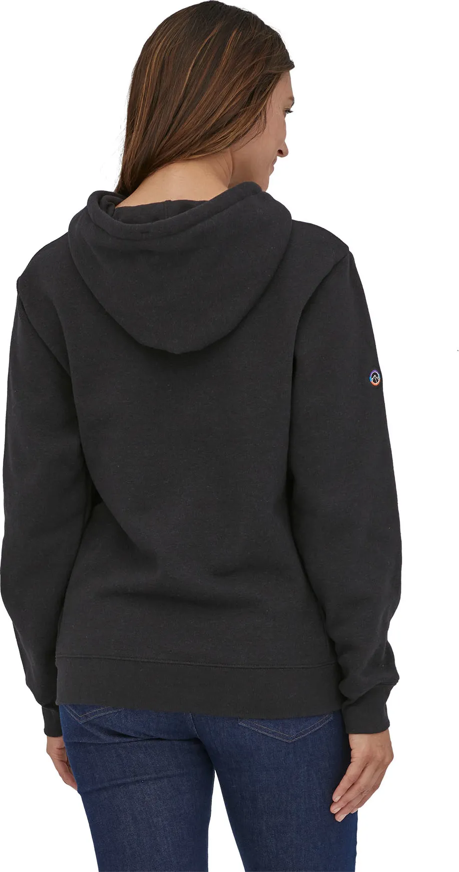 Patagonia Unisex Fitz Roy Icon Uprisal Hoody Ink Black | Buy Patagonia Unisex Fitz Roy Icon Uprisal Hoody Ink Black here | Outno