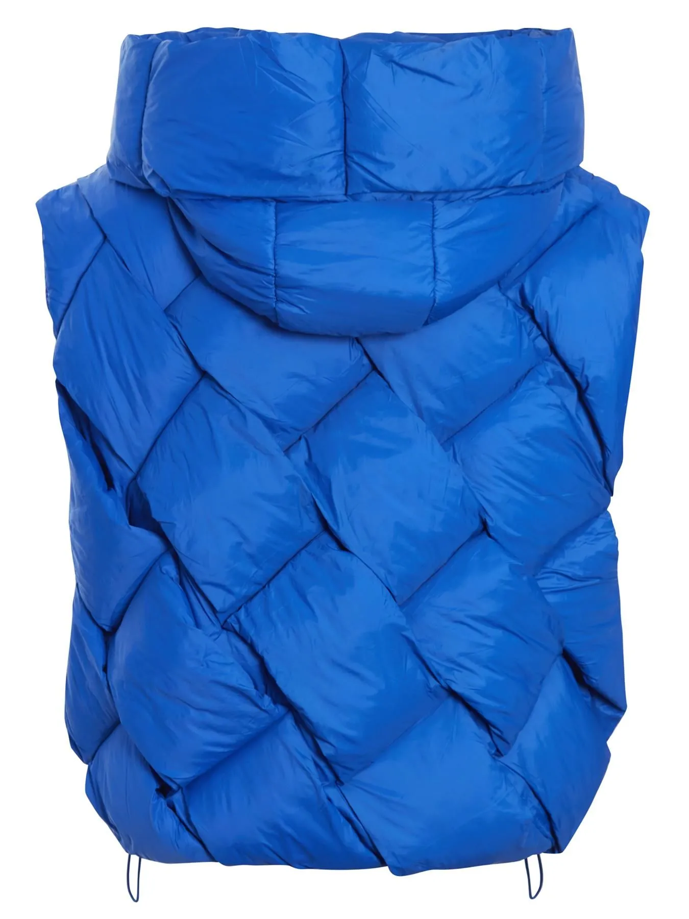 Quilted Sleeveless Padded Gilet with Hood, Black, Blue, UK sizes 8 to 14