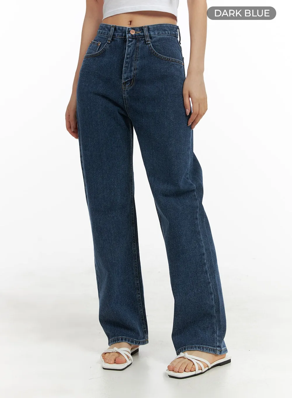 Recycled Straight Fit Jeans OM428