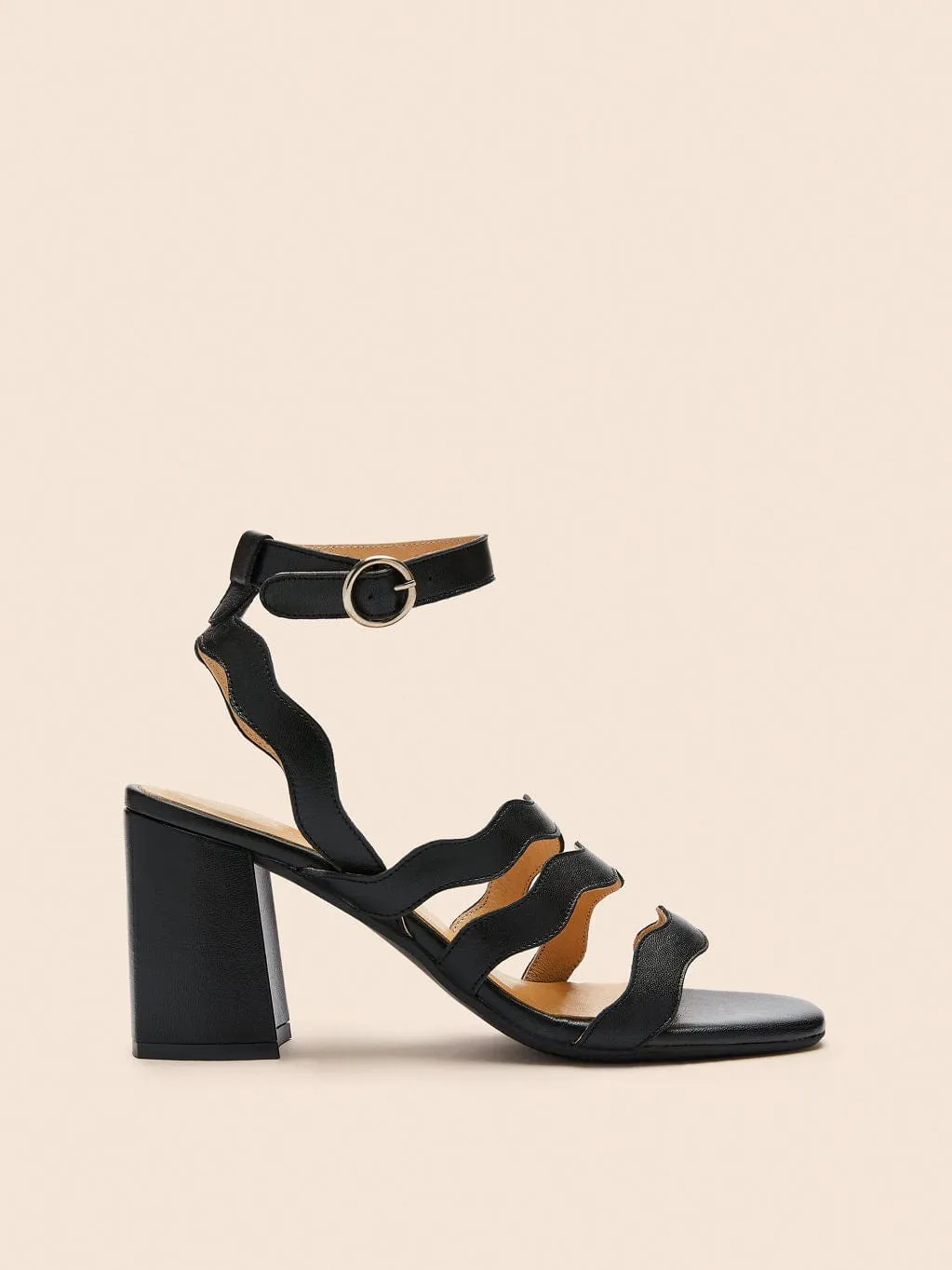 Rimini Black Heel