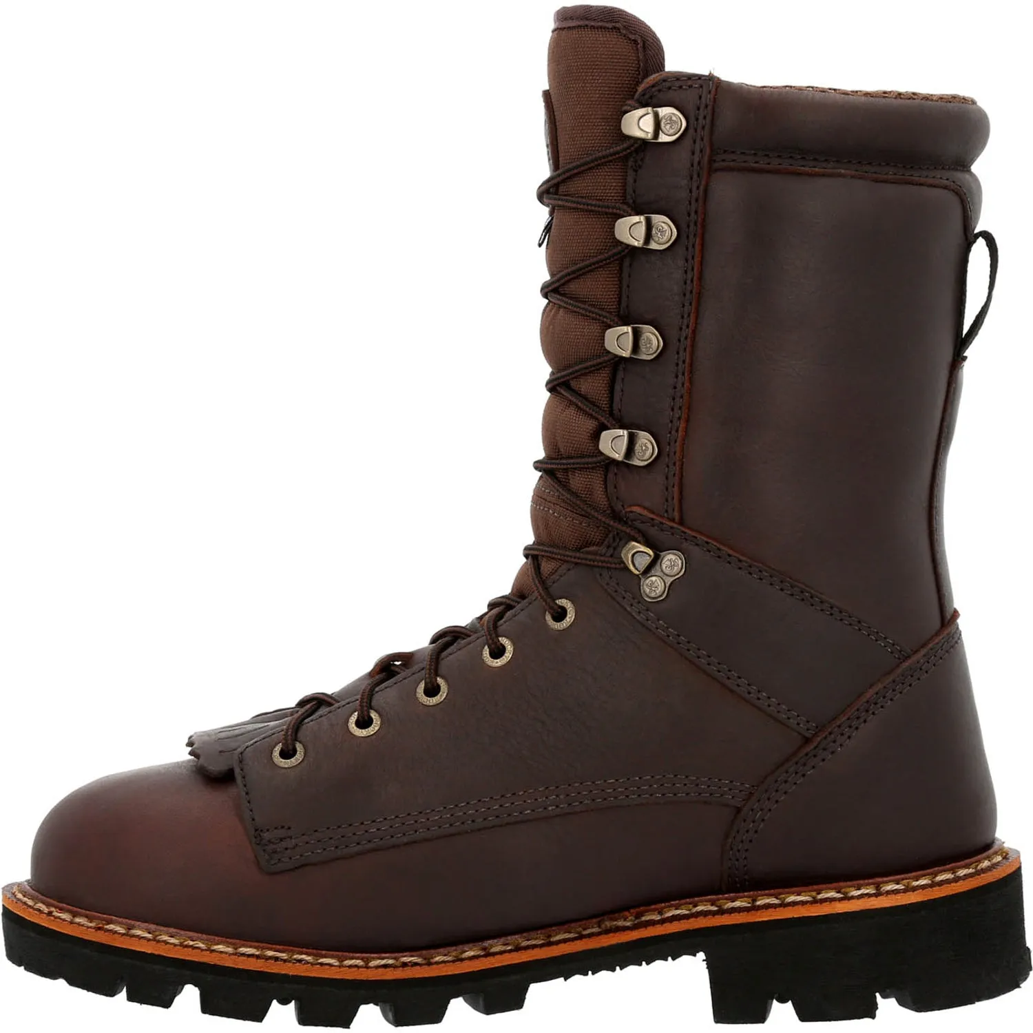 Rocky Mens Brown Leather Elk Stalker WP Hunting Boots