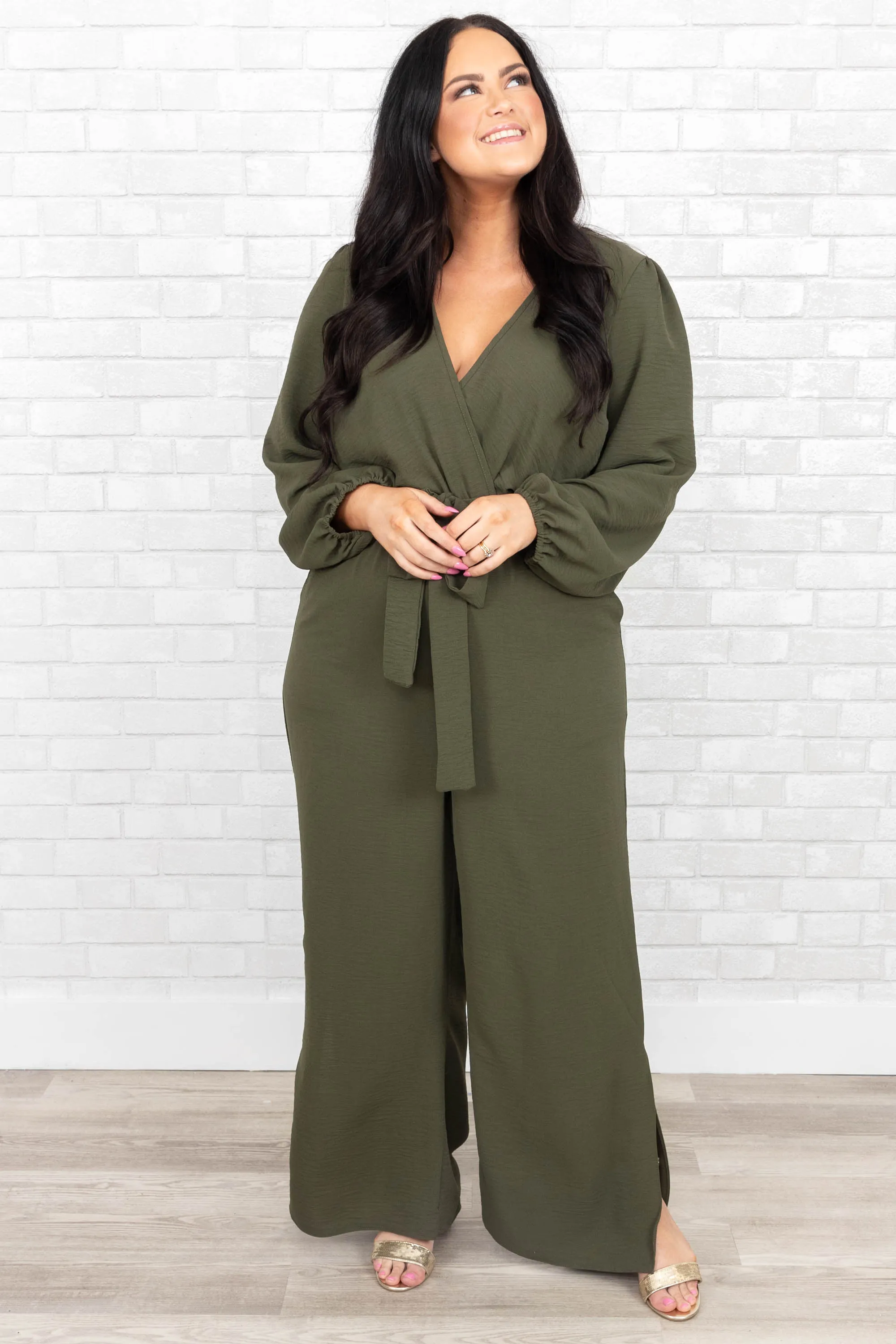 Ruin The Friendship Jumpsuit, Olive