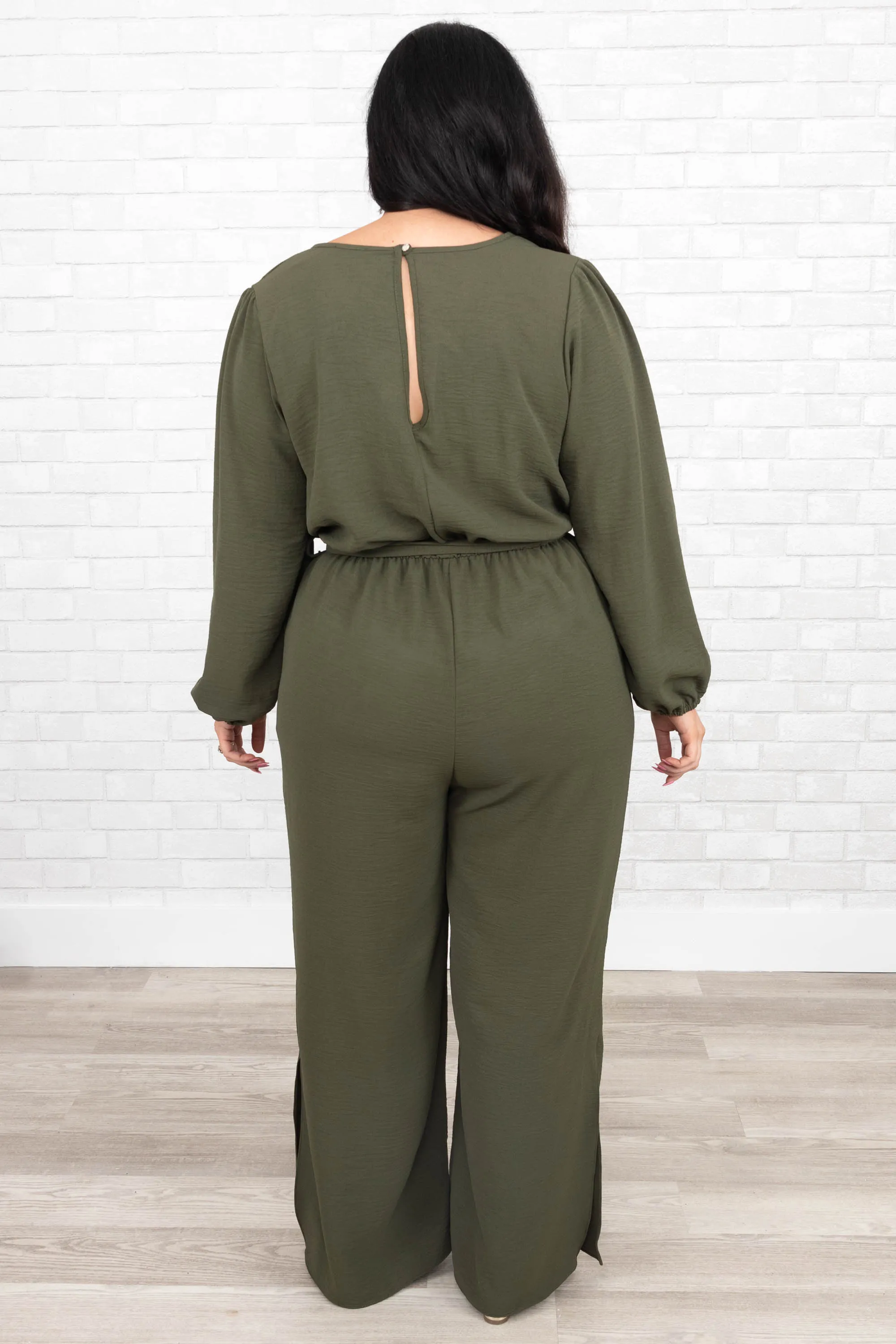 Ruin The Friendship Jumpsuit, Olive