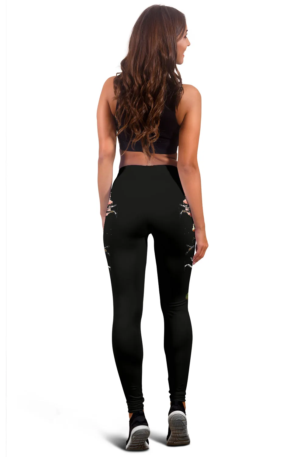 Running Horse Leggings (Black)