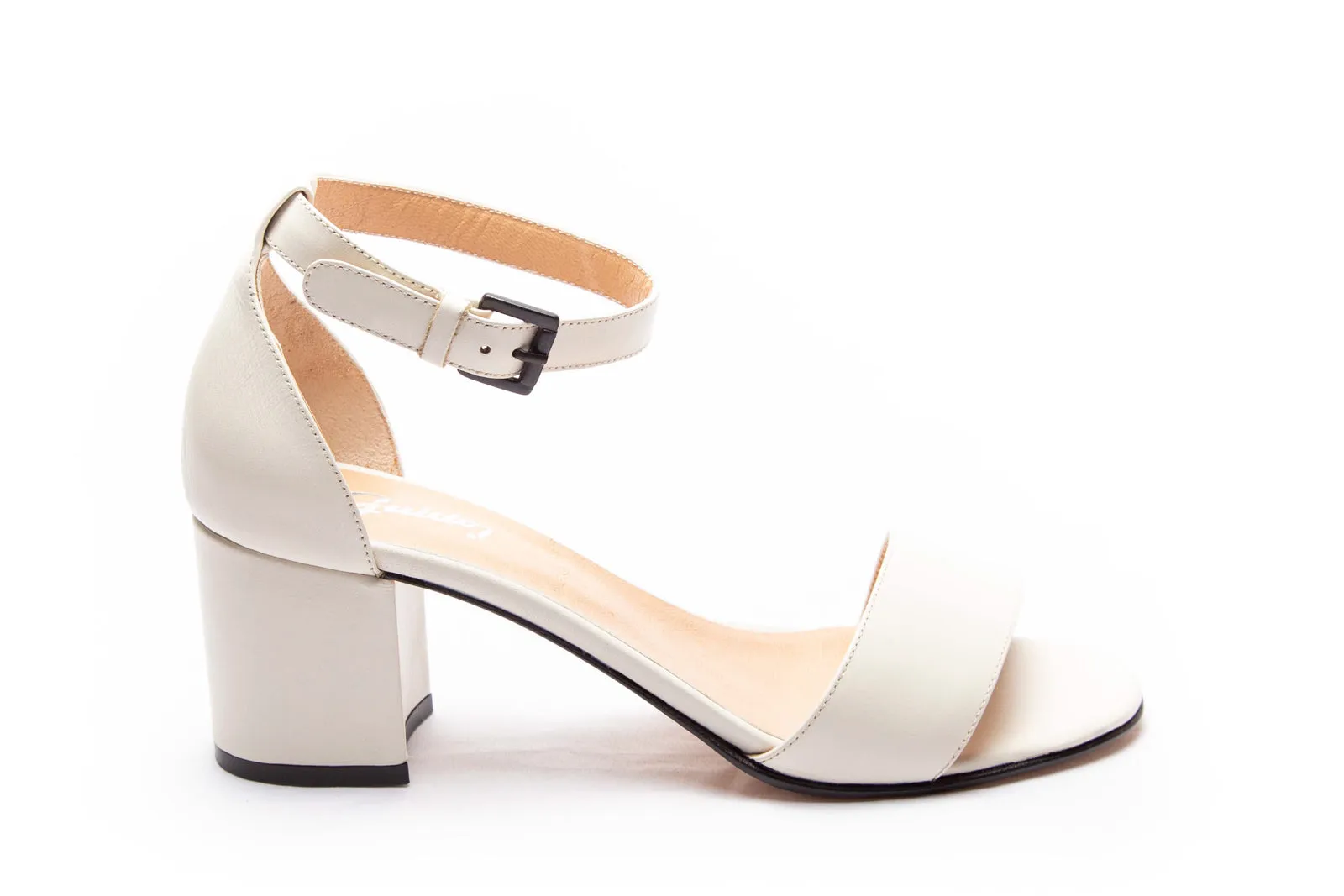 Sandal Piton Ivory