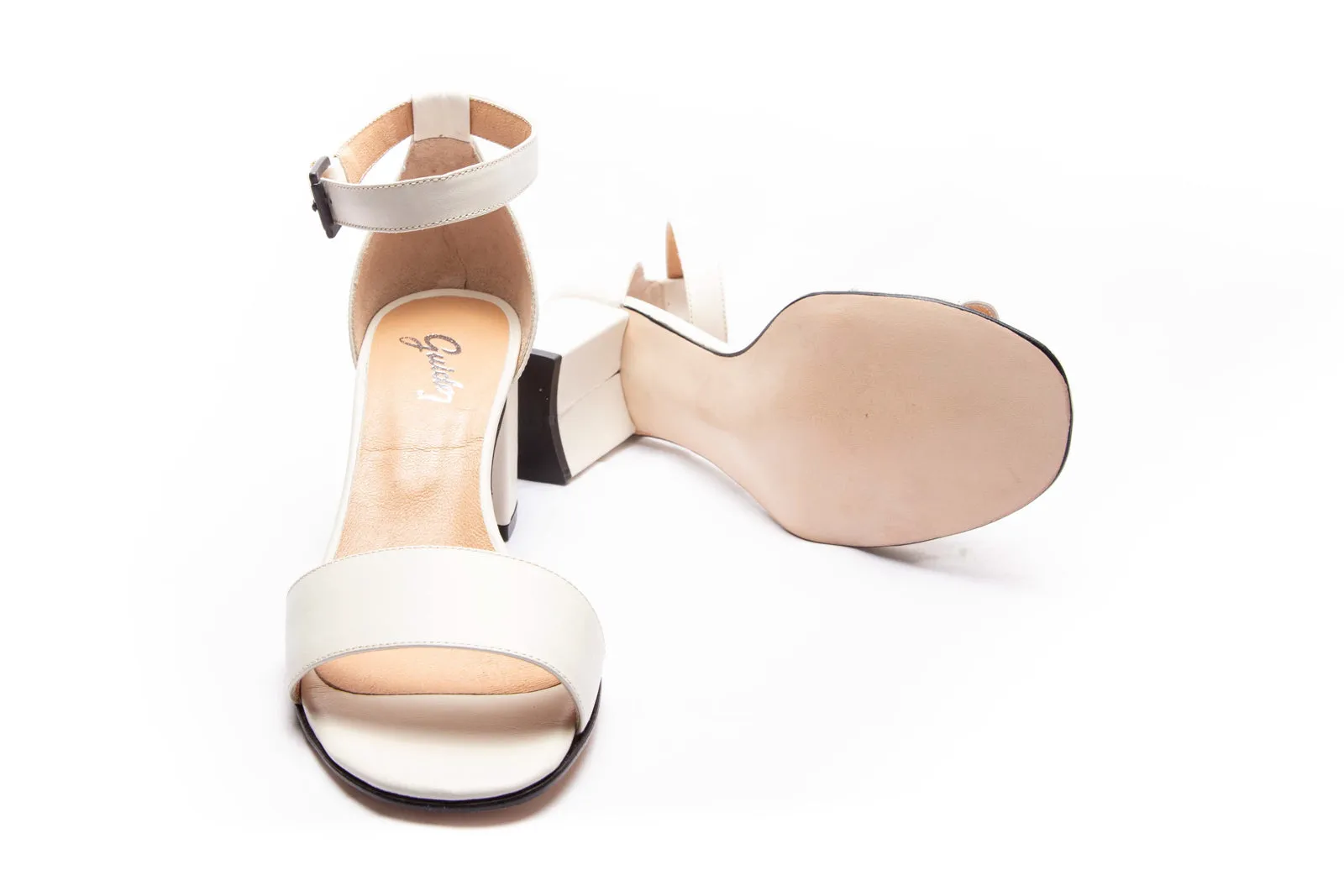 Sandal Piton Ivory