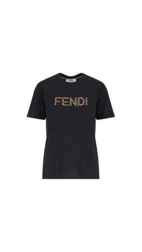 Sequines Logo T-shirt - Black