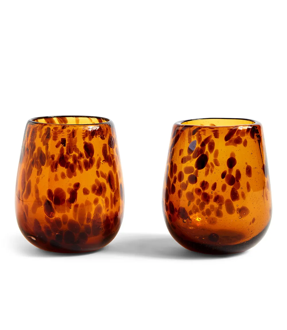 Stemless Wine Glasses, Set of 2