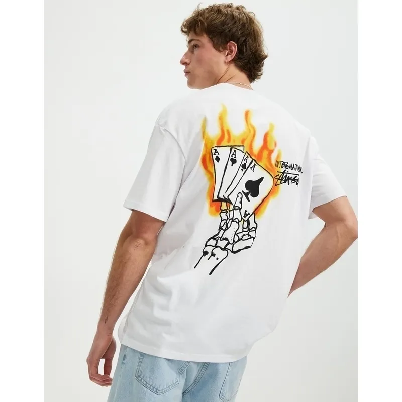 STUSSY  |Skater Style T-Shirts