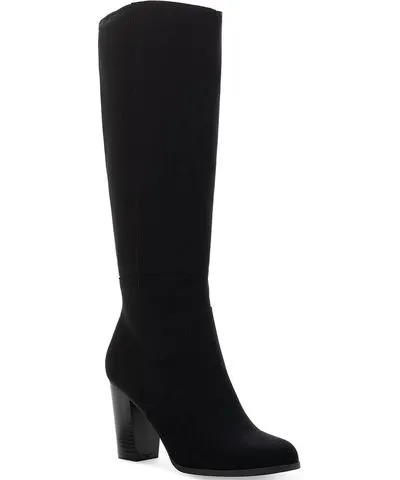 Style & Co Addyy Womens Faux Suede Block Heel Knee-High Boots