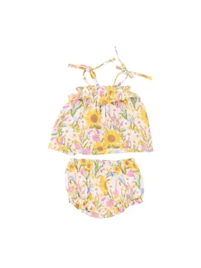 Sunflower Dreams Dress/Bloomer - Girl