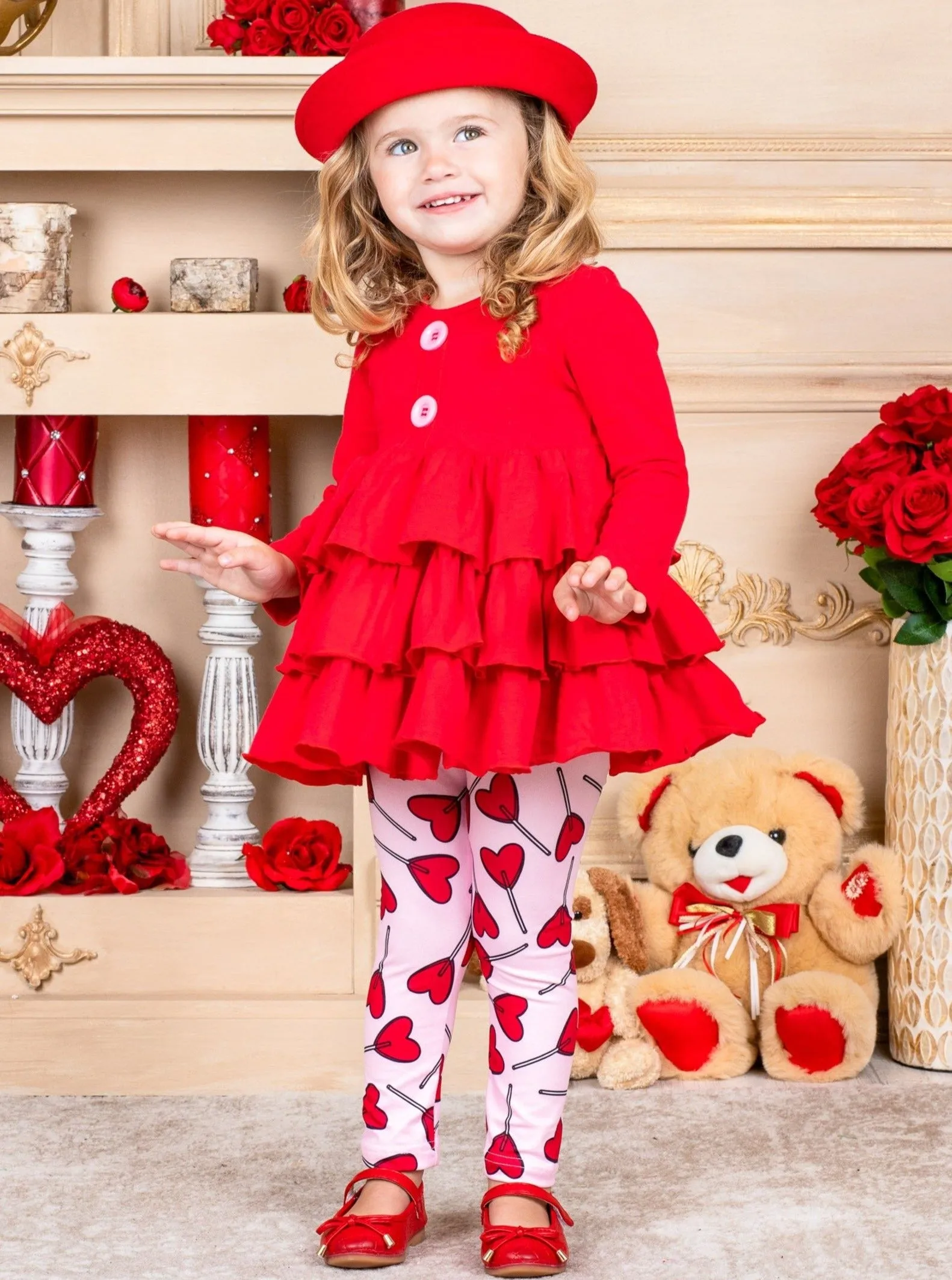 The Sweetest Heart Legging Set