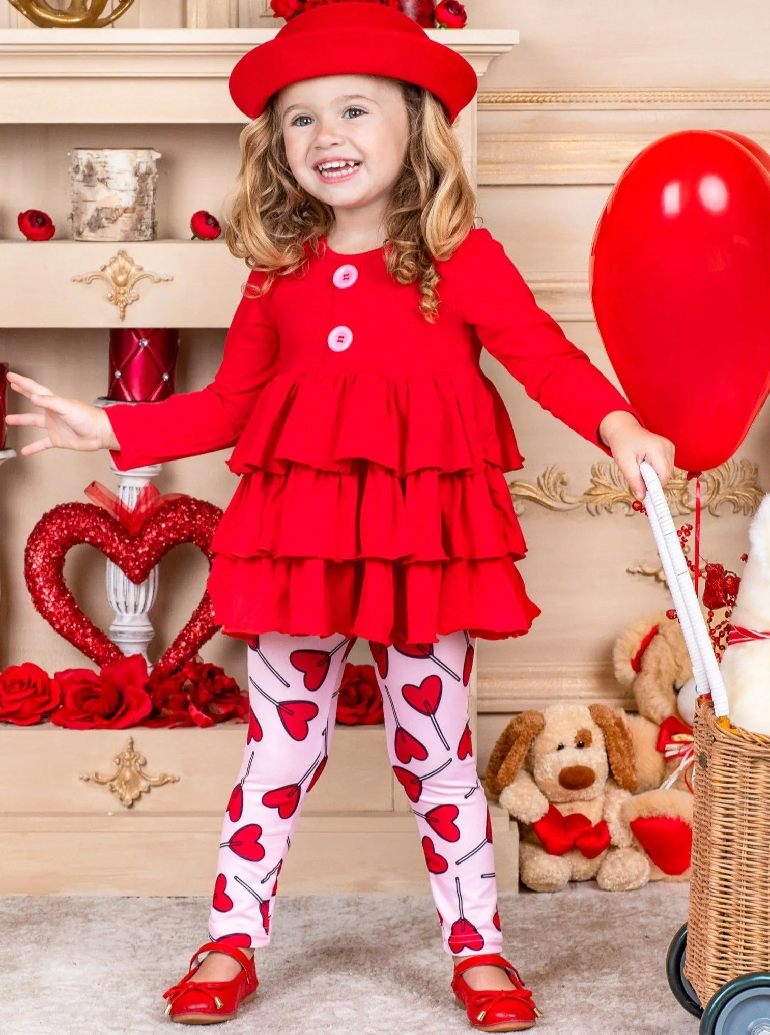 The Sweetest Heart Legging Set