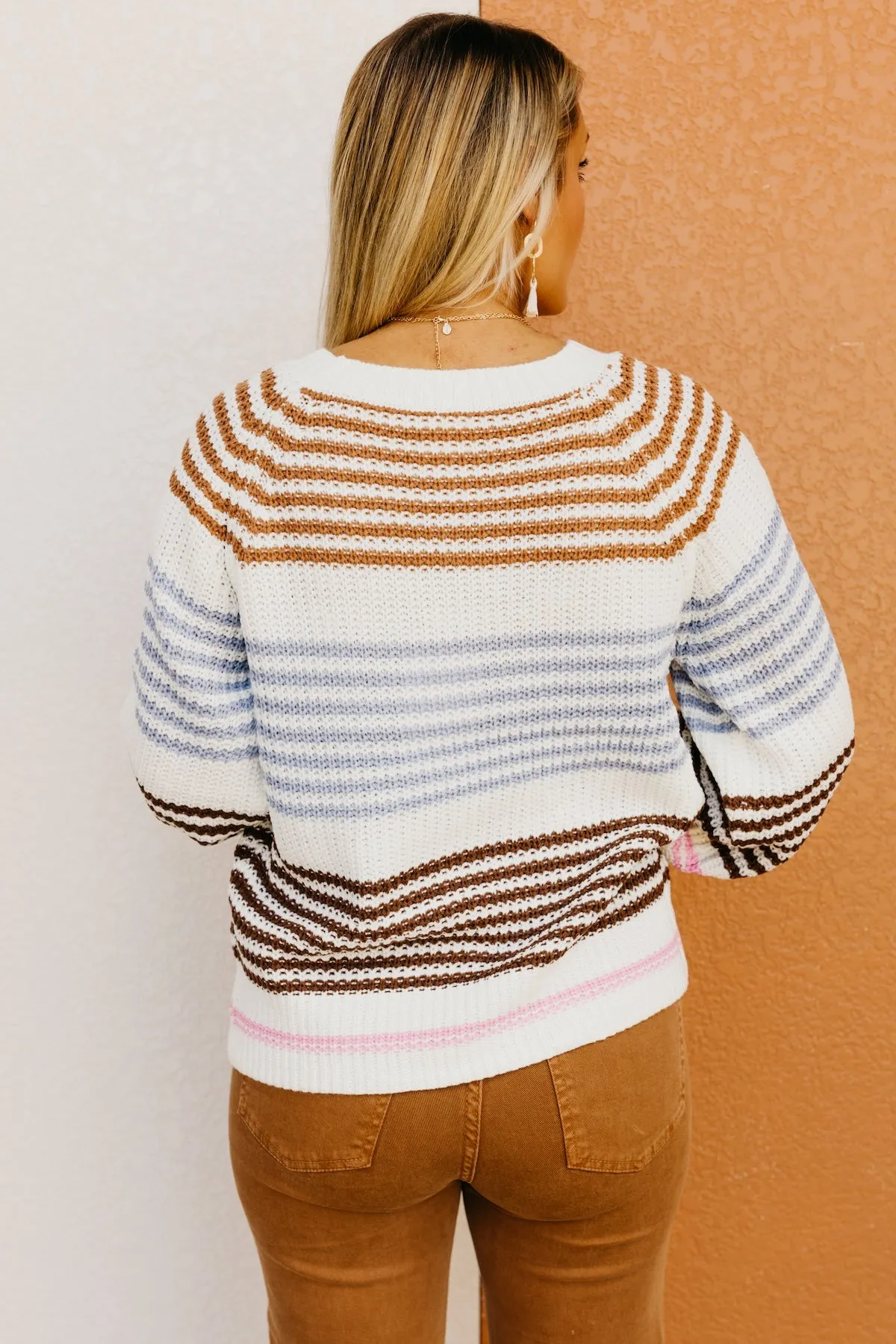 The Taliyah Stripe Raglan Sweater