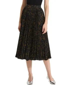 Theory Sunburst Midi Skirt