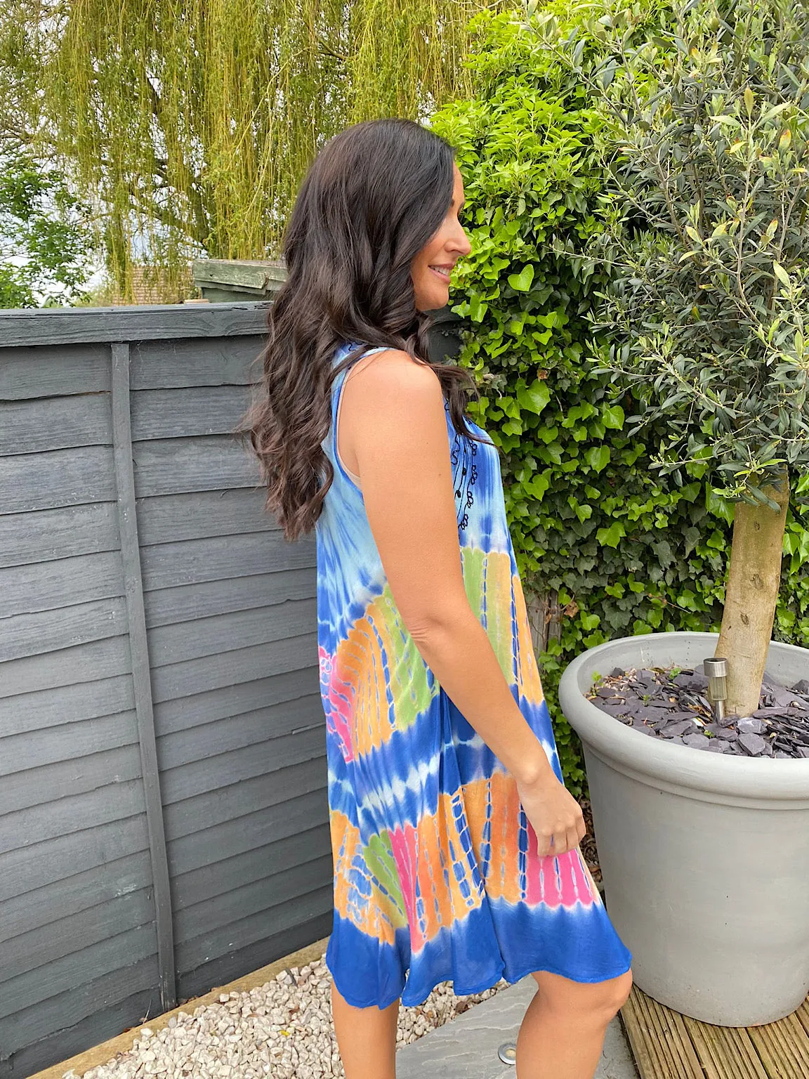 Tie Dye Sun Dress Thea