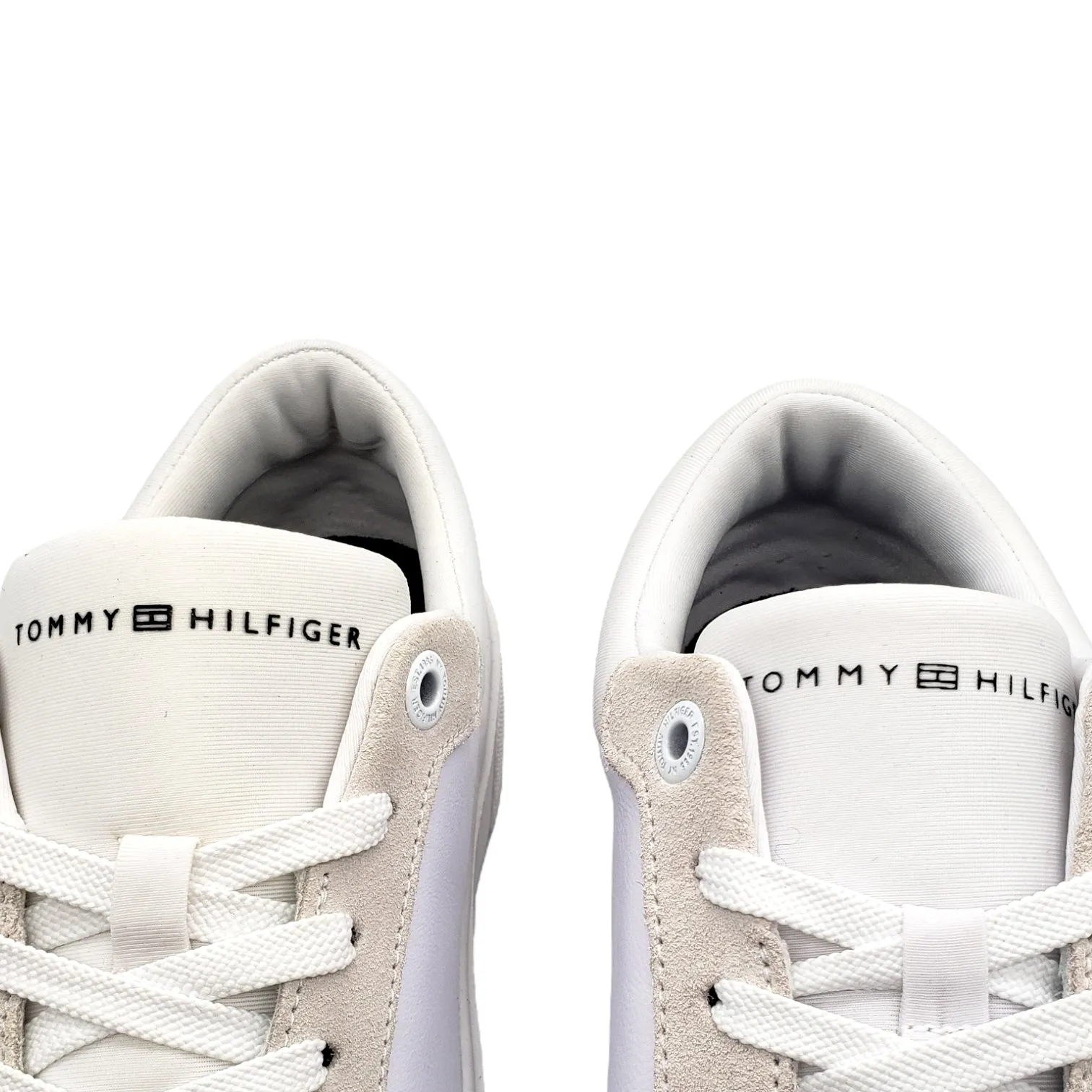 Tommy Hilfiger White Elevated Cupsole Sneaker