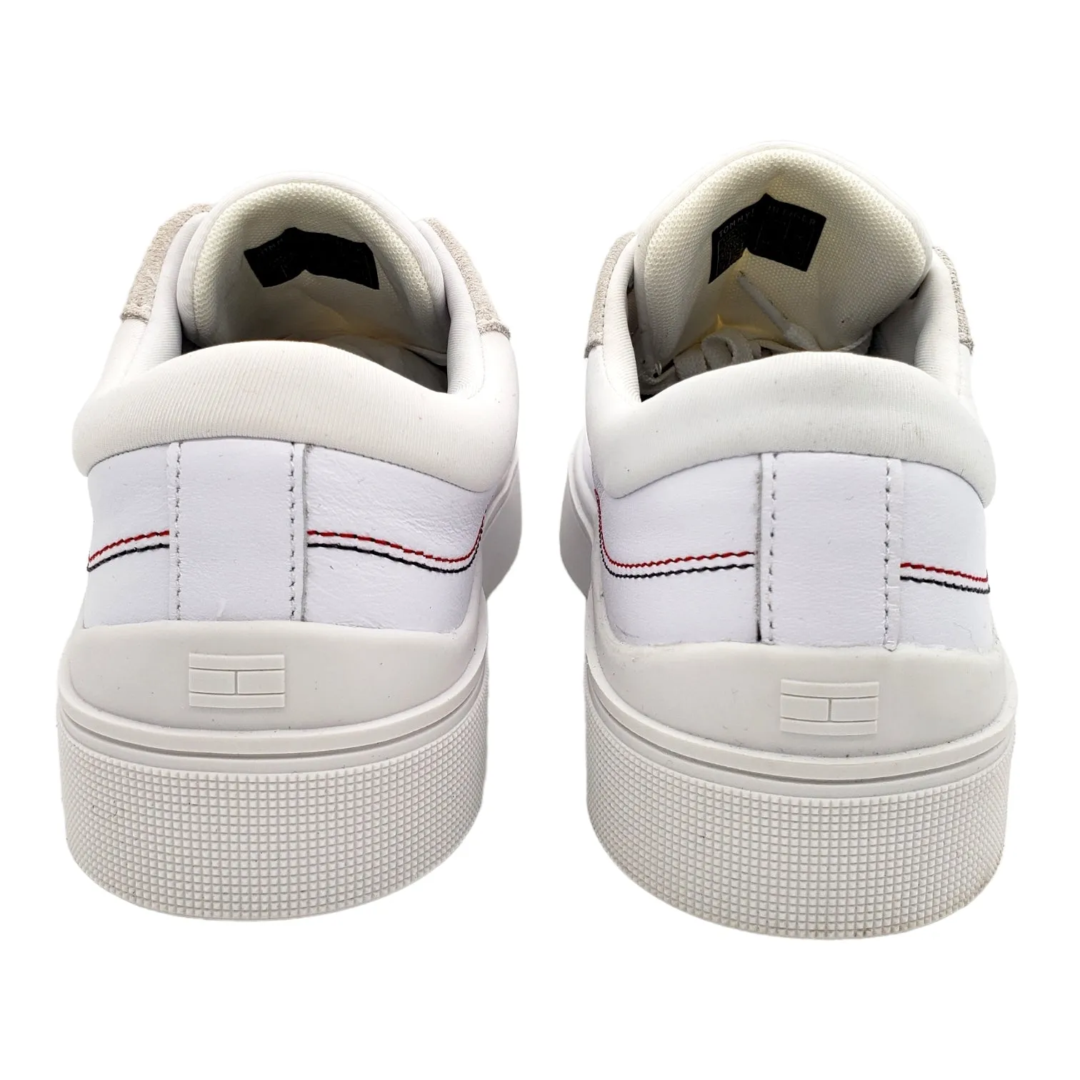 Tommy Hilfiger White Elevated Cupsole Sneaker