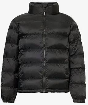 Trapstar Mens Black It's A Sec quilted ripstop jacket