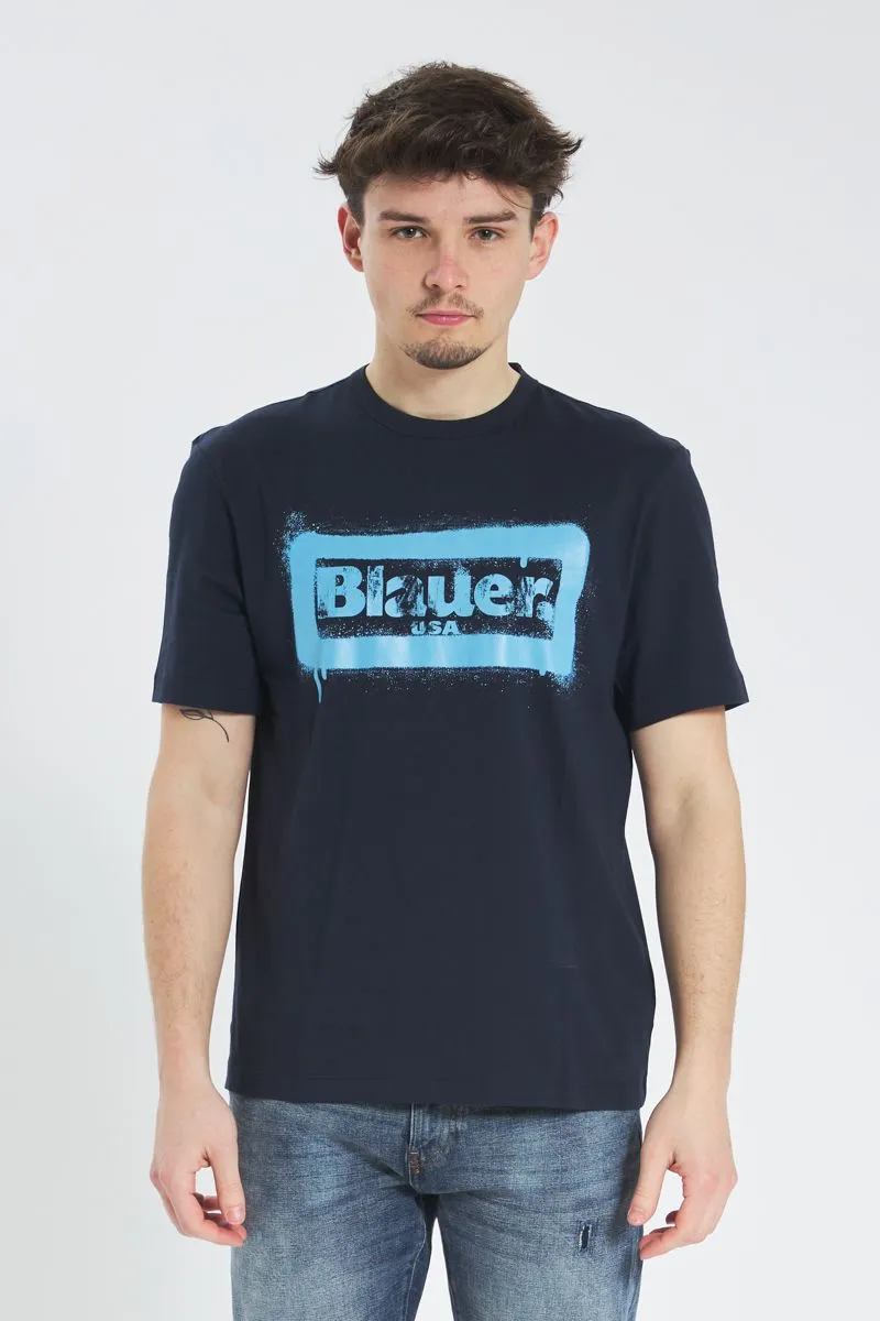 Tshirt Uomo Blu