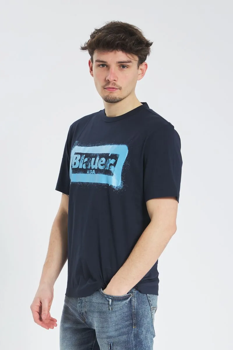 Tshirt Uomo Blu