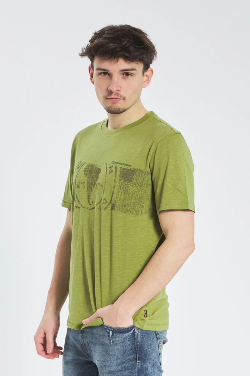 Tshirt Uomo Verde oliva