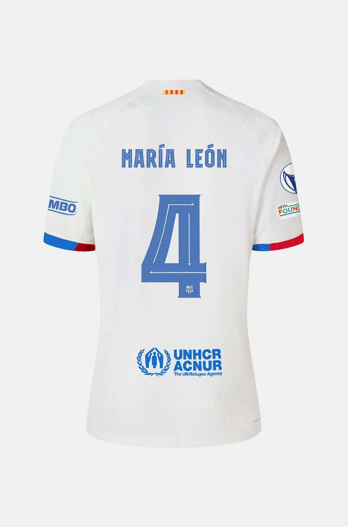 UWCL FC Barcelona away shirt 23/24 – Junior  - MARA LEN