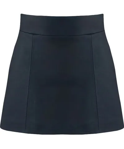 Vestiaire D'un Oiseau Libre Women's Black Leather Mini Skirt