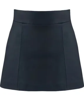 Vestiaire D'un Oiseau Libre Women's Black Leather Mini Skirt