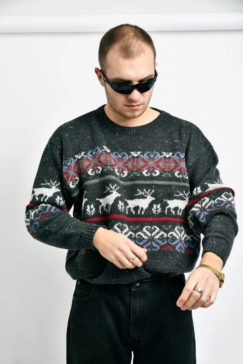 Vintage Christmas sweater multi