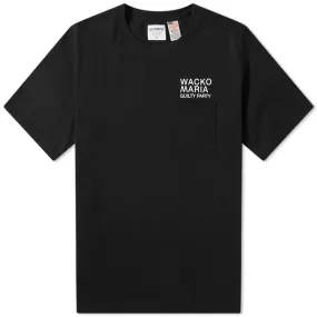 Wacko Maria Guilty Party Pocket T-ShirtBlack