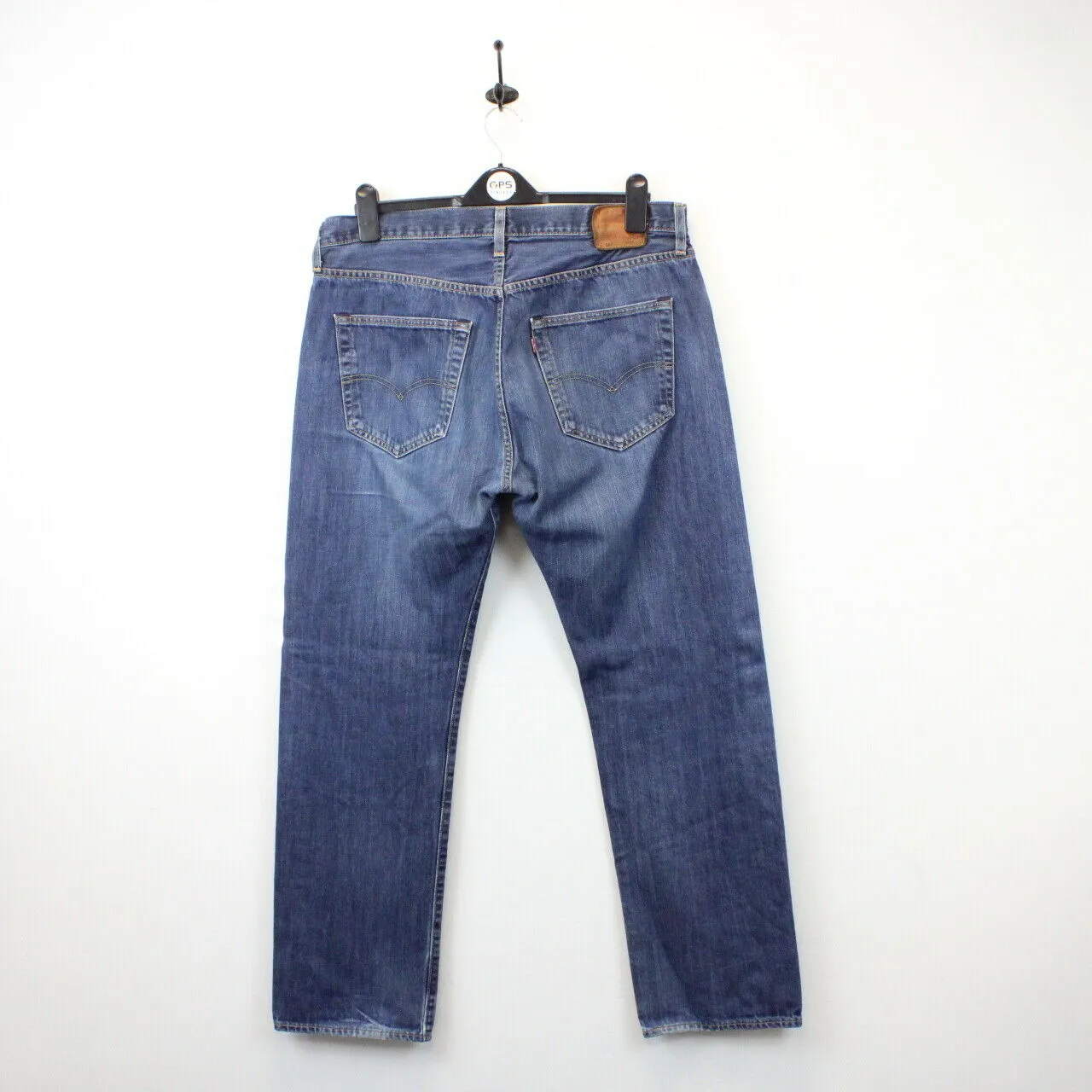 Womens LEVIS 501 Big E Jeans Dark Blue | W36 L32