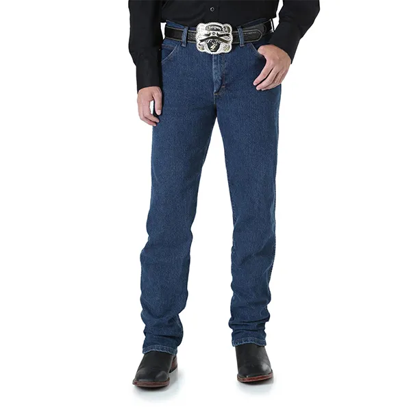 Wrangler Premium Performance Advanced Comfort Cowboy Cut® Regular Fit Jean in Mid Stone