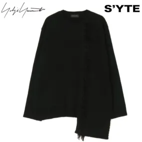 Yohji Yamamoto  |Unisex Street Style Plain Oversized Designers Sweaters